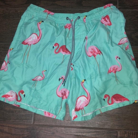 AEO SWIM WEAR- FLAMINGO PRINT - Picture 2 of 2